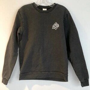 A.P.C. dark cotton unisex classic sweatshirt Small